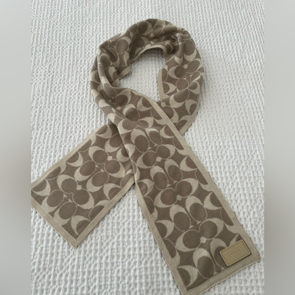 Coach Hat & Scarf Set